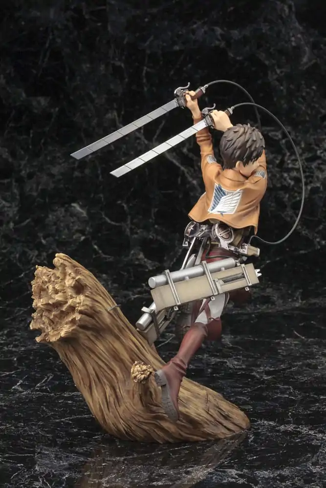 Attack on Titan ARTFXJ 1/8 Eren Yeager Renewal Package Ver. szobor figura 26 cm termékfotó