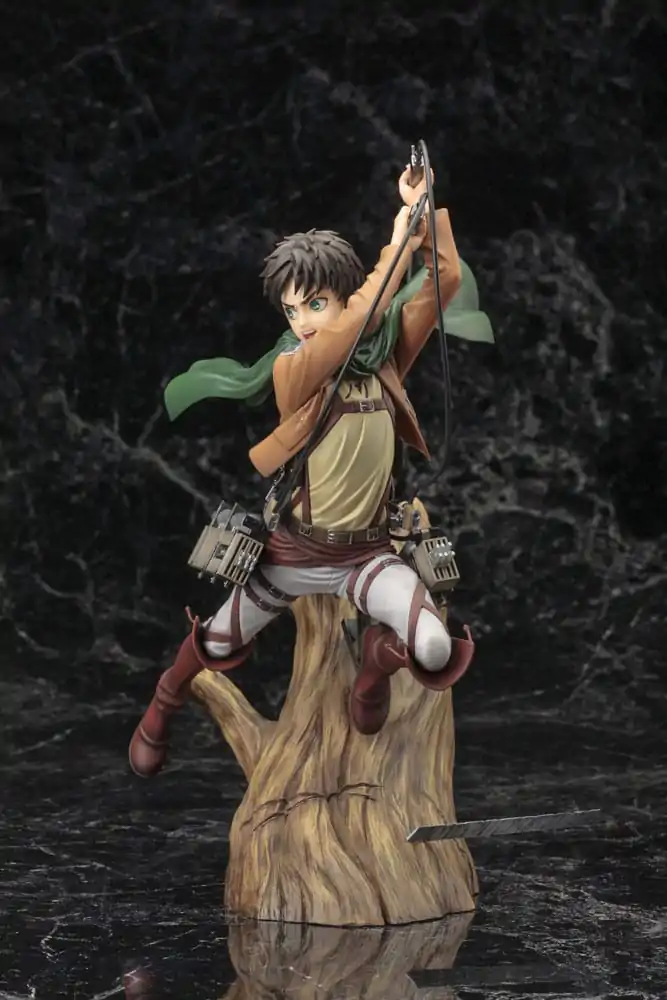 Attack on Titan ARTFXJ 1/8 Eren Yeager Renewal Package Ver. szobor figura 26 cm termékfotó