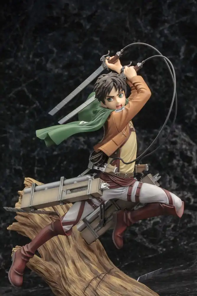 Attack on Titan ARTFXJ 1/8 Eren Yeager Renewal Package Ver. szobor figura 26 cm termékfotó