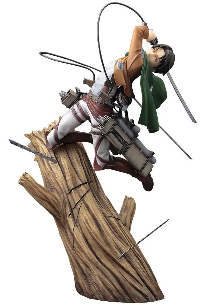 Attack on Titan ARTFXJ 1/8 Levi Renewal Package Ver. szobor figura 28 cm termékfotó