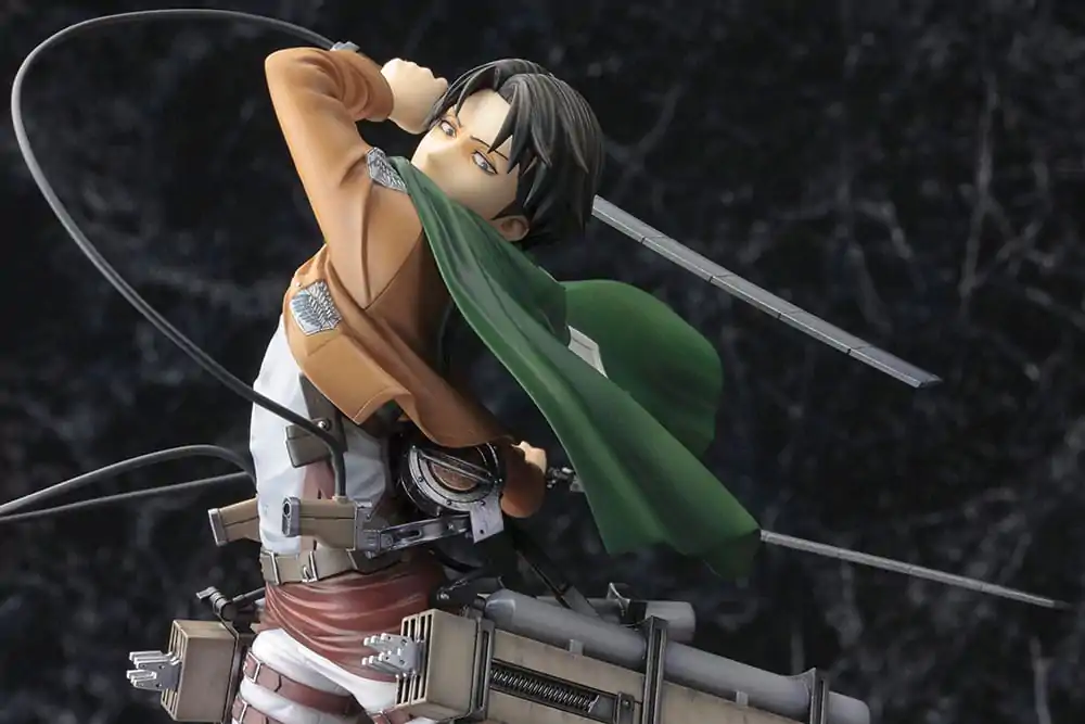 Attack on Titan ARTFXJ 1/8 Levi Renewal Package Ver. szobor figura 28 cm termékfotó