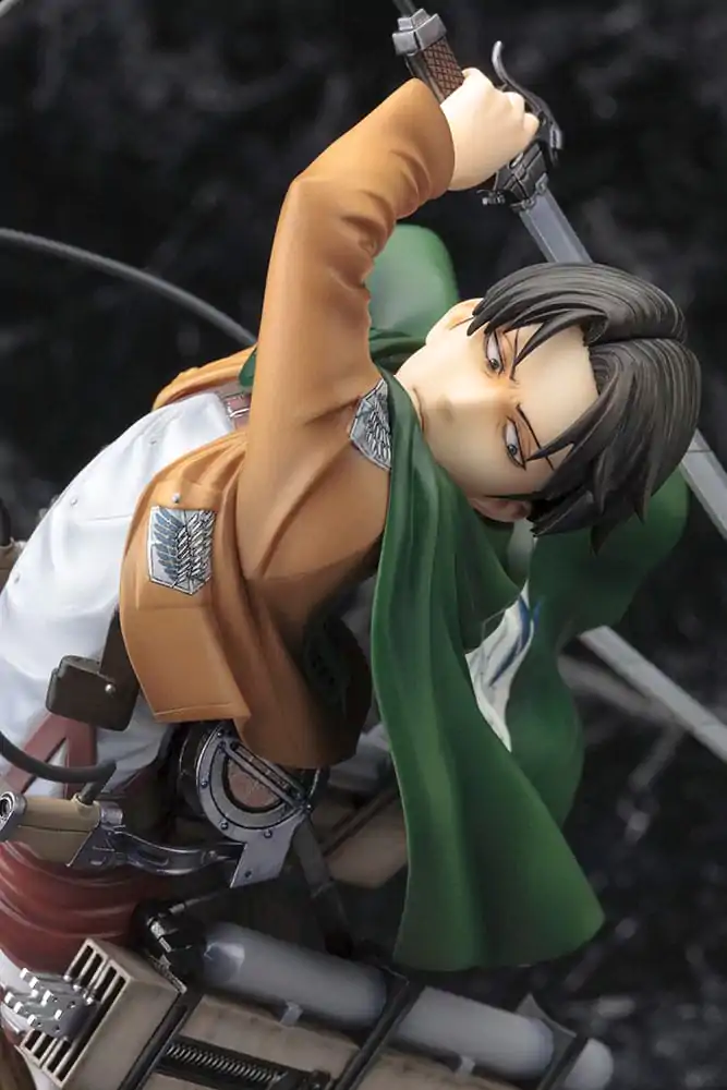 Attack on Titan ARTFXJ 1/8 Levi Renewal Package Ver. szobor figura 28 cm termékfotó