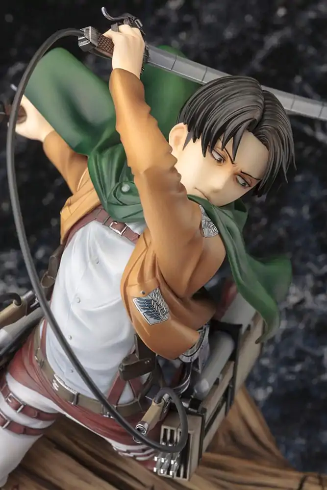 Attack on Titan ARTFXJ 1/8 Levi Renewal Package Ver. szobor figura 28 cm termékfotó