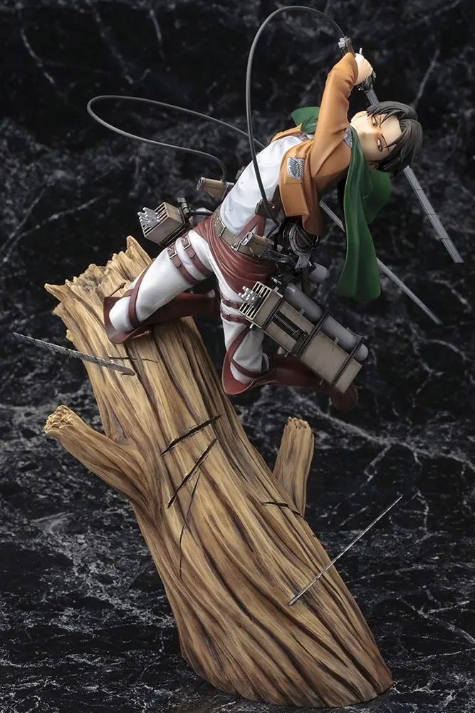 Attack on Titan ARTFXJ 1/8 Levi Renewal Package Ver. szobor figura 28 cm termékfotó