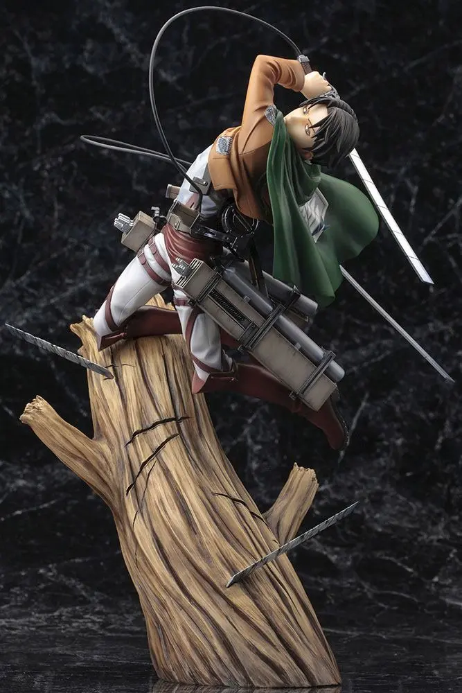 Attack on Titan ARTFXJ 1/8 Levi Renewal Package Ver. szobor figura 28 cm termékfotó