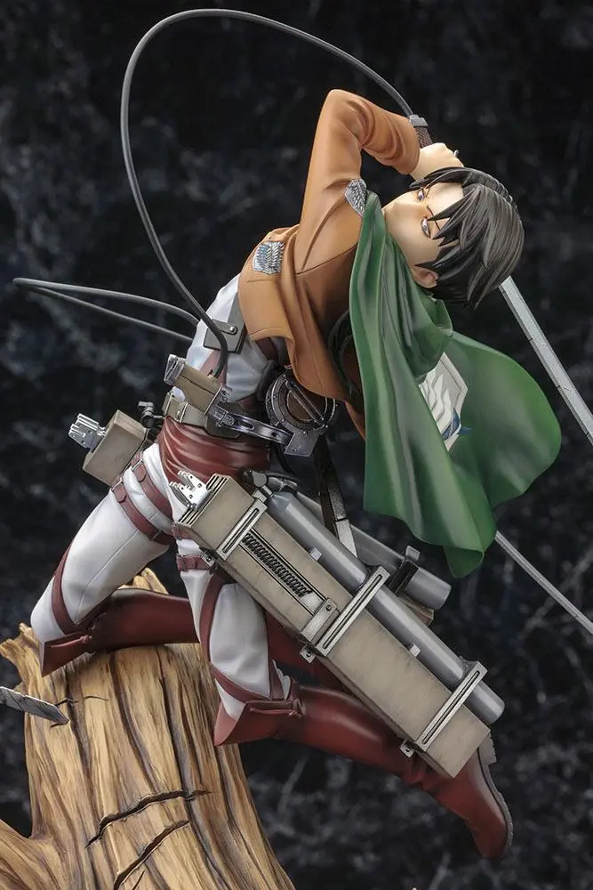 Attack on Titan ARTFXJ 1/8 Levi Renewal Package Ver. szobor figura 28 cm termékfotó