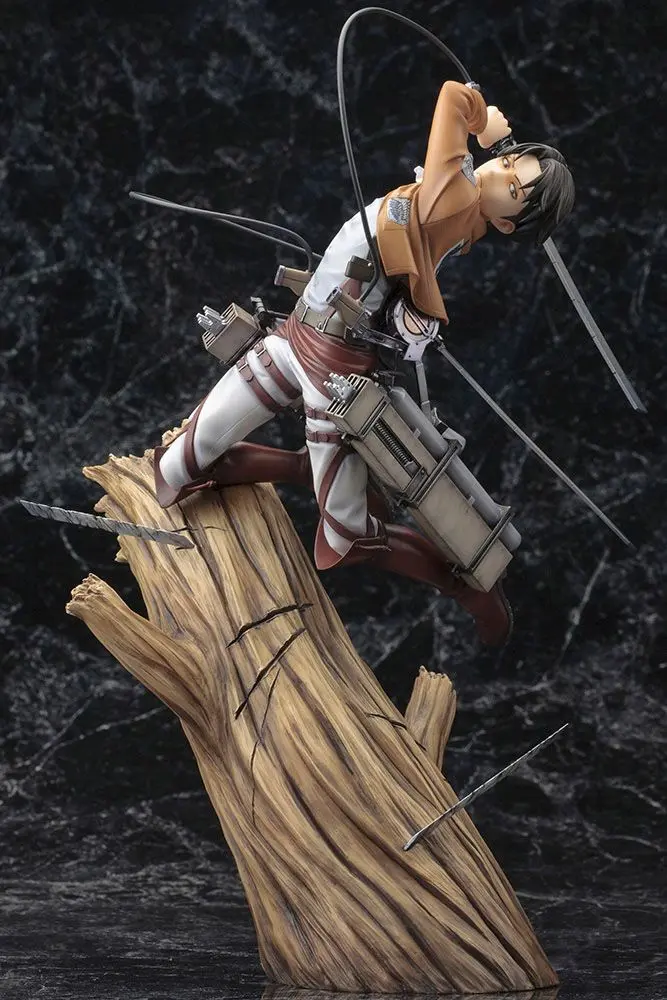 Attack on Titan ARTFXJ 1/8 Levi Renewal Package Ver. szobor figura 28 cm termékfotó
