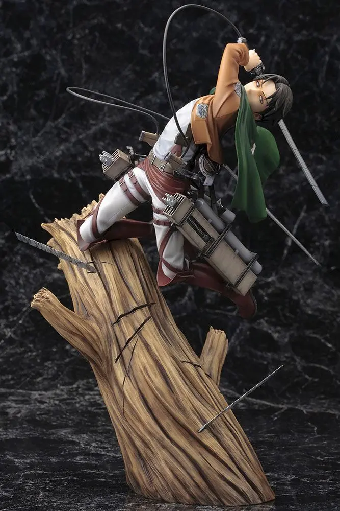 Attack on Titan ARTFXJ 1/8 Levi Renewal Package Ver. szobor figura 28 cm termékfotó