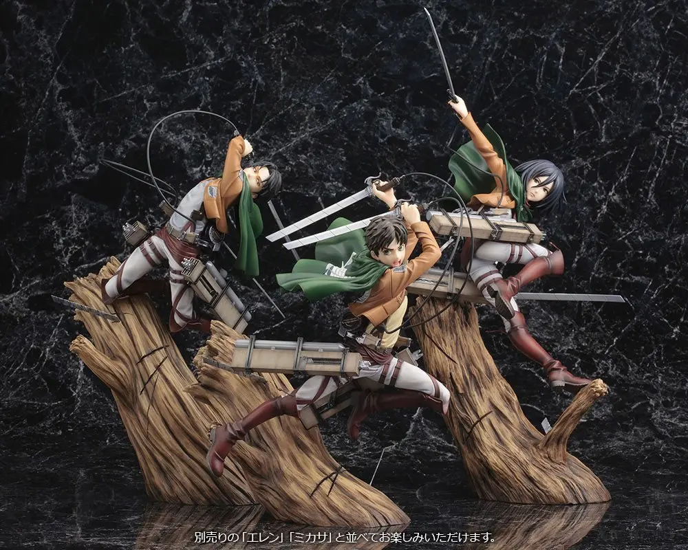 Attack on Titan ARTFXJ 1/8 Levi Renewal Package Ver. szobor figura 28 cm termékfotó