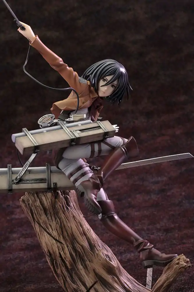 Attack on Titan ARTFXJ 1/8 Mikasa Ackerman Renewal Package Ver. szobor figura 35 cm termékfotó