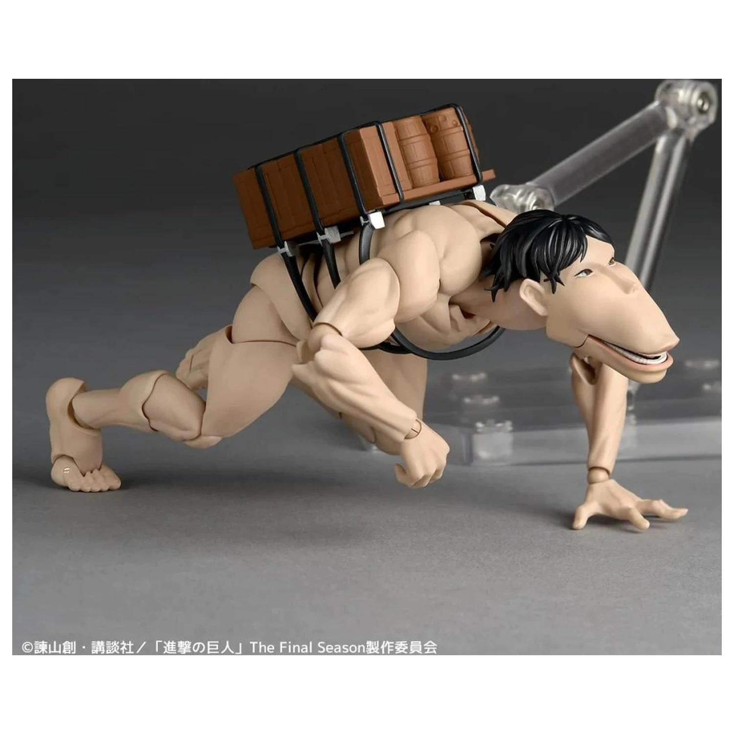 Attack on Titan Cart Titan figura Revoltech A.Y. 13cm termékfotó