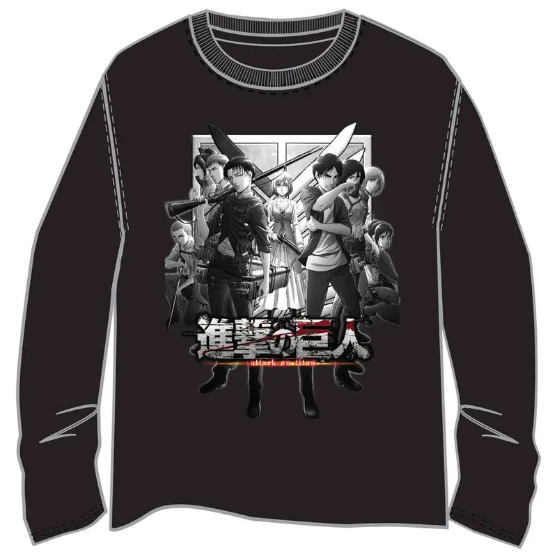 Attack on Titan Characters felnőtt póló termékfotó