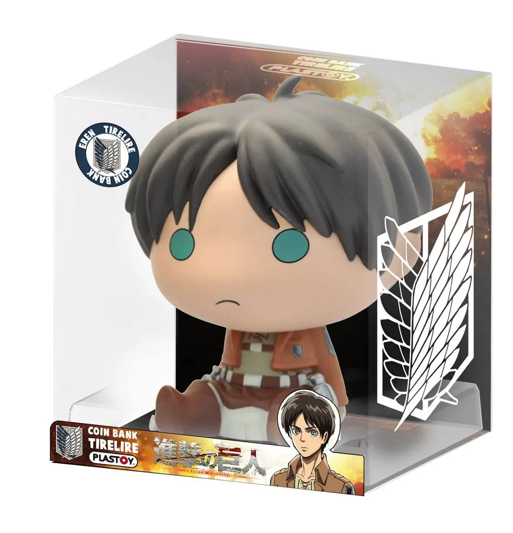 Attack on Titan Chibi Spardose Eren 16 cm termékfotó