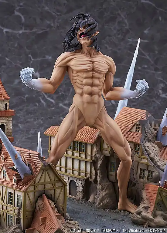 Attack on Titan Eren Jaeger: Attack Titan Ver. -Judgment- PVC szobor figura 25 cm termékfotó