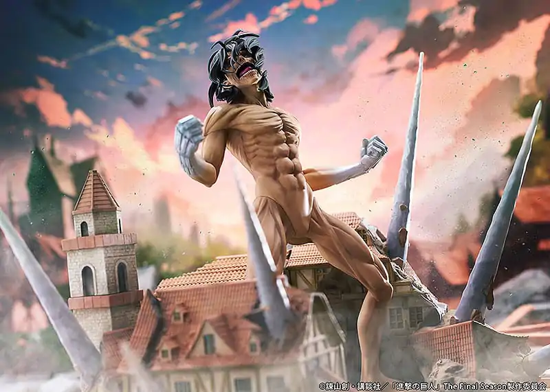 Attack on Titan Eren Jaeger: Attack Titan Ver. -Judgment- PVC szobor figura 25 cm termékfotó