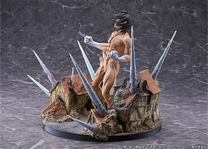 Attack on Titan Eren Jaeger: Attack Titan Ver. -Judgment- PVC szobor figura 25 cm termékfotó