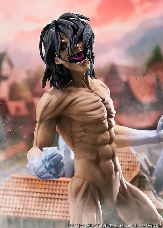 Attack on Titan Eren Jaeger: Attack Titan Ver. -Judgment- PVC szobor figura 25 cm termékfotó