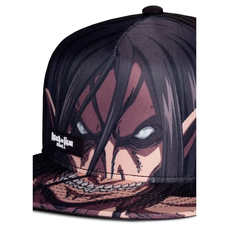 Attack on Titan Snapback Cap Eren Jaeger Titan termékfotó