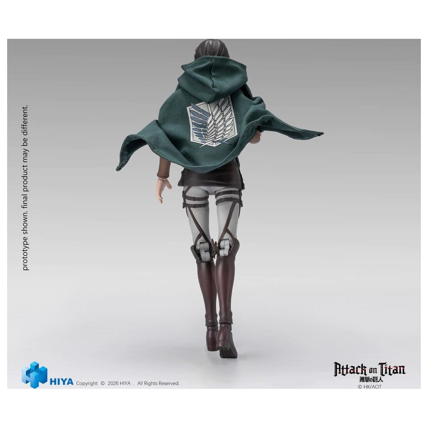 Attack on Titan Exquisite Basic Series akciófigura 1/12 Eren Yeager 15 cm termékfotó