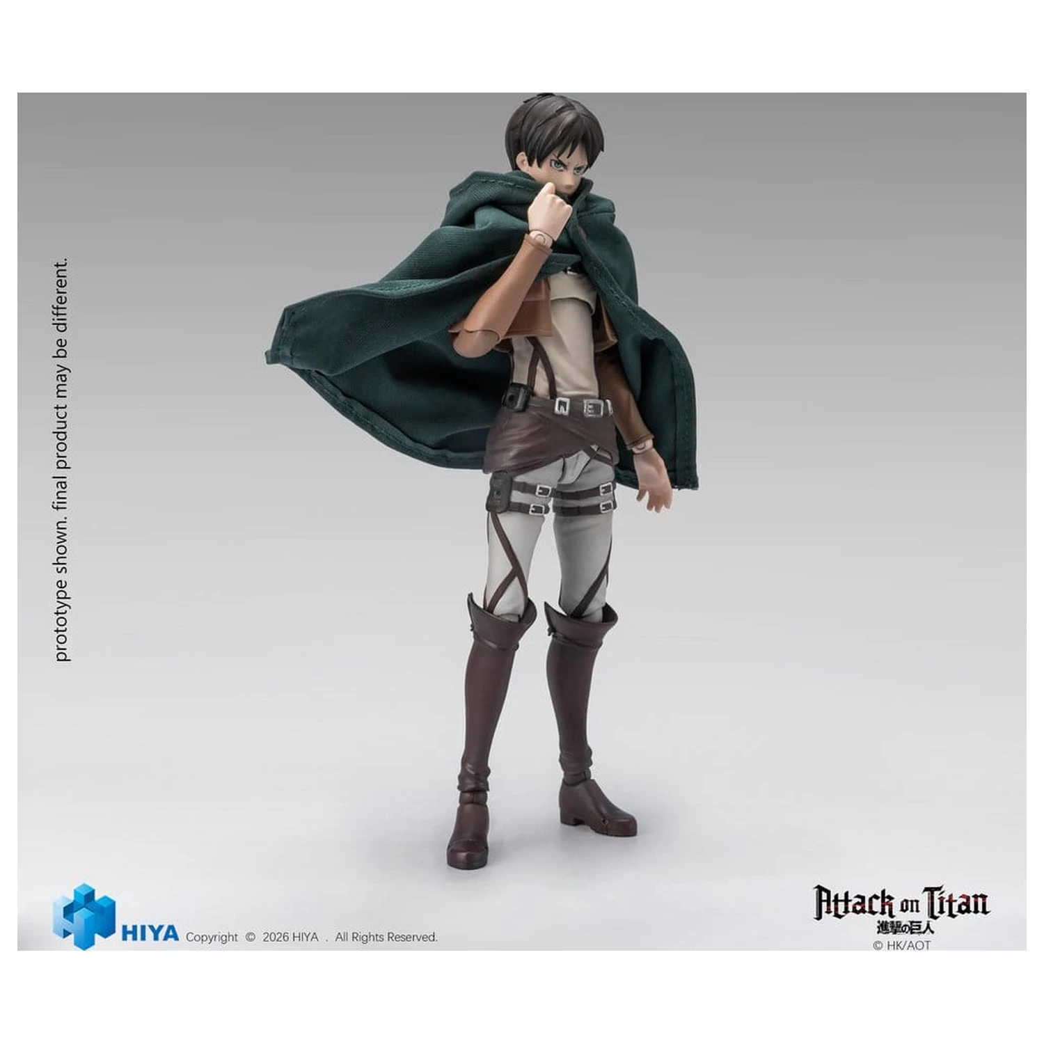 Attack on Titan Exquisite Basic Series akciófigura 1/12 Eren Yeager 15 cm termékfotó
