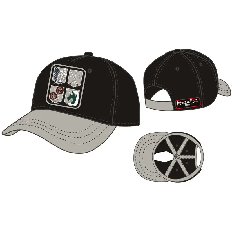 Attack on Titan felnőtt baseball sapka termékfotó