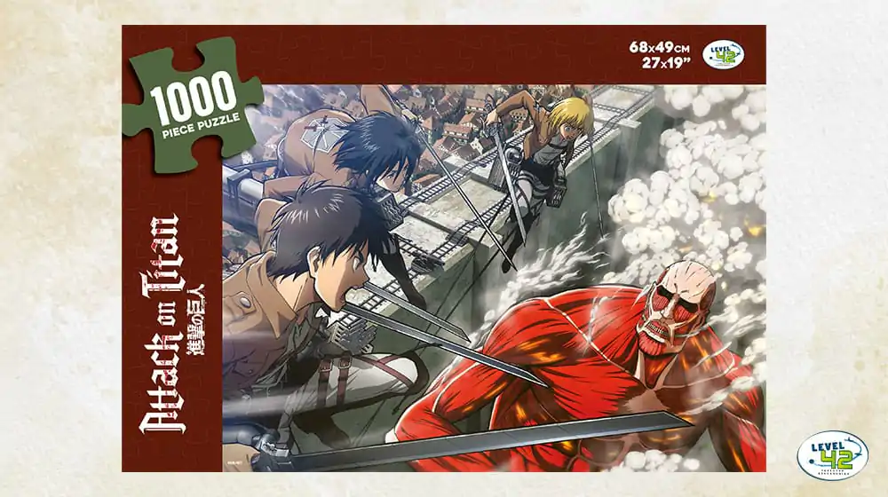 Attack on Titan Puzzle Fight (1000 pieces) termékfotó