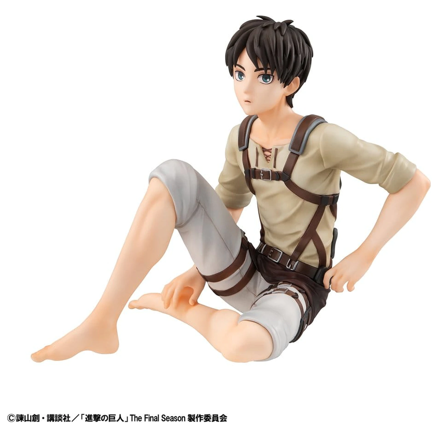Attack on Titan G.E.M. Series 2 db-os PVC figura csomag Eren Yeager & Squad Captain Levi Palm Size  termékfotó