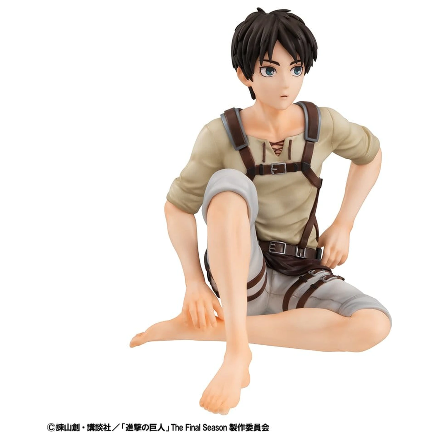 Attack on Titan G.E.M. Series 2 db-os PVC figura csomag Eren Yeager & Squad Captain Levi Palm Size  termékfotó