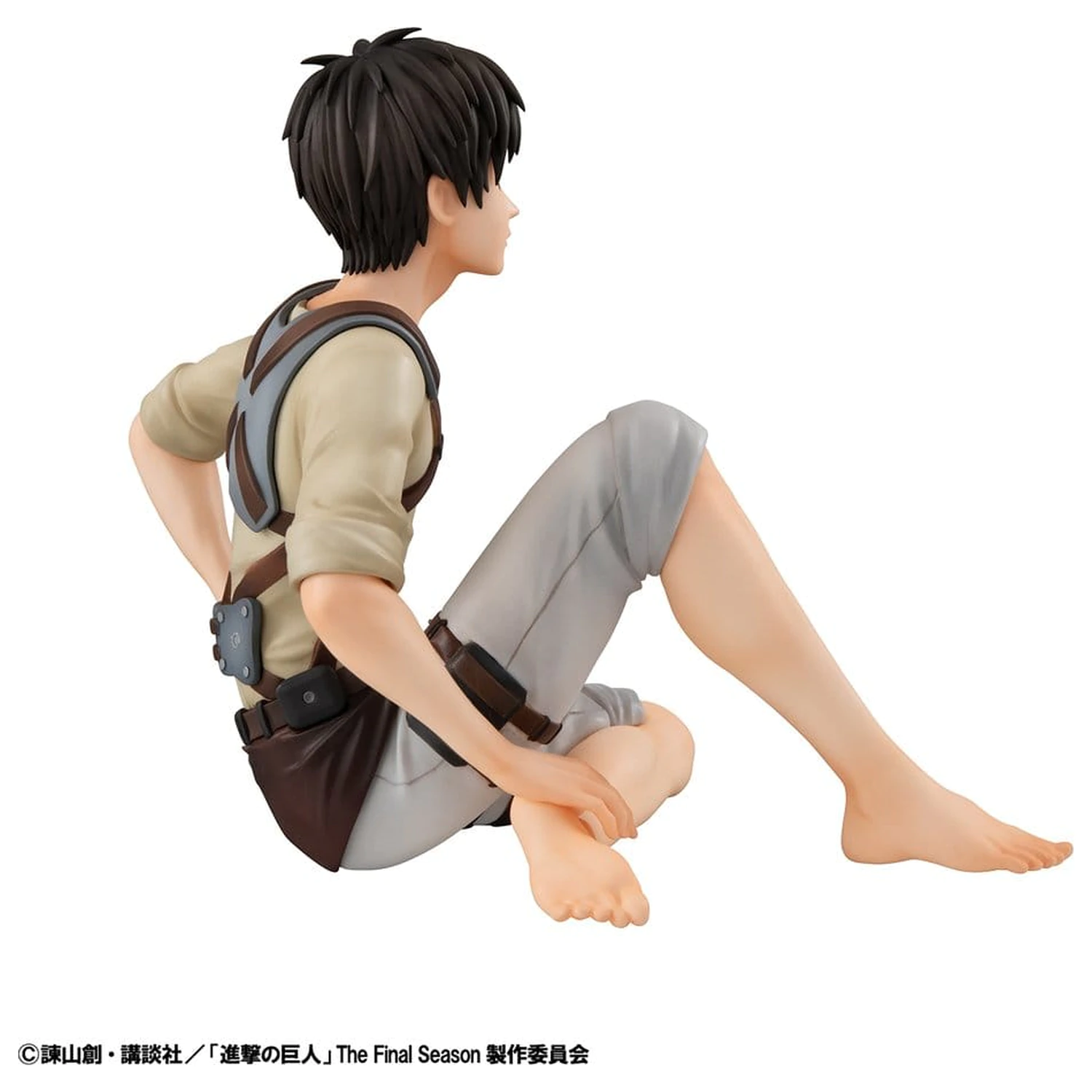Attack on Titan G.E.M. Series 2 db-os PVC figura csomag Eren Yeager & Squad Captain Levi Palm Size  termékfotó