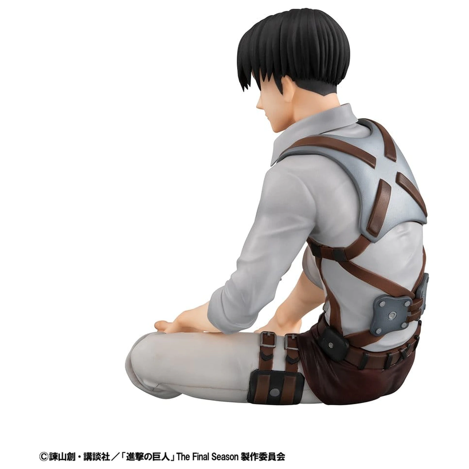 Attack on Titan G.E.M. Series 2 db-os PVC figura csomag Eren Yeager & Squad Captain Levi Palm Size  termékfotó