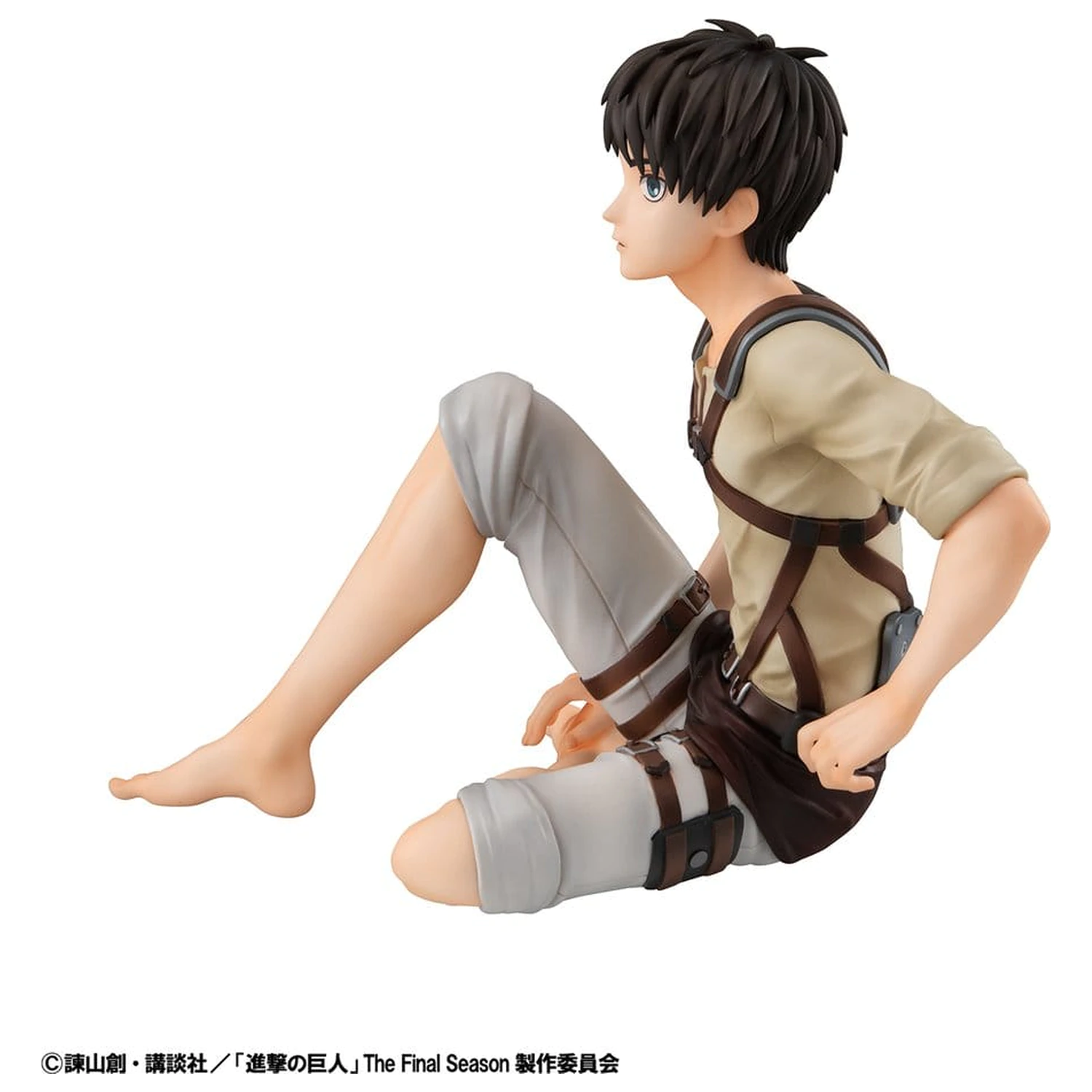 Attack on Titan G.E.M. Series PVC figura Eren Yeager Palm Size 10 cm termékfotó