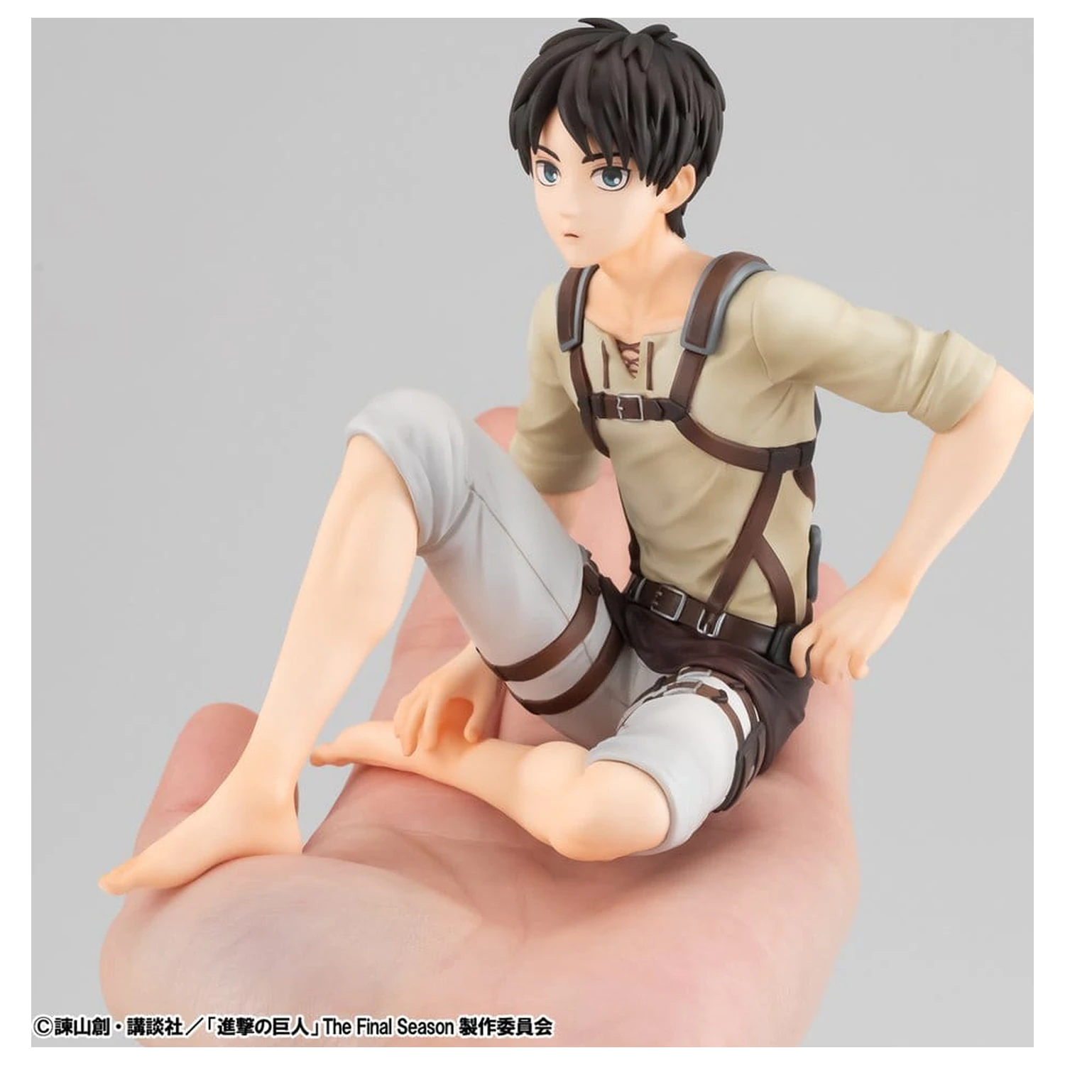 Attack on Titan G.E.M. Series PVC figura Eren Yeager Palm Size 10 cm termékfotó