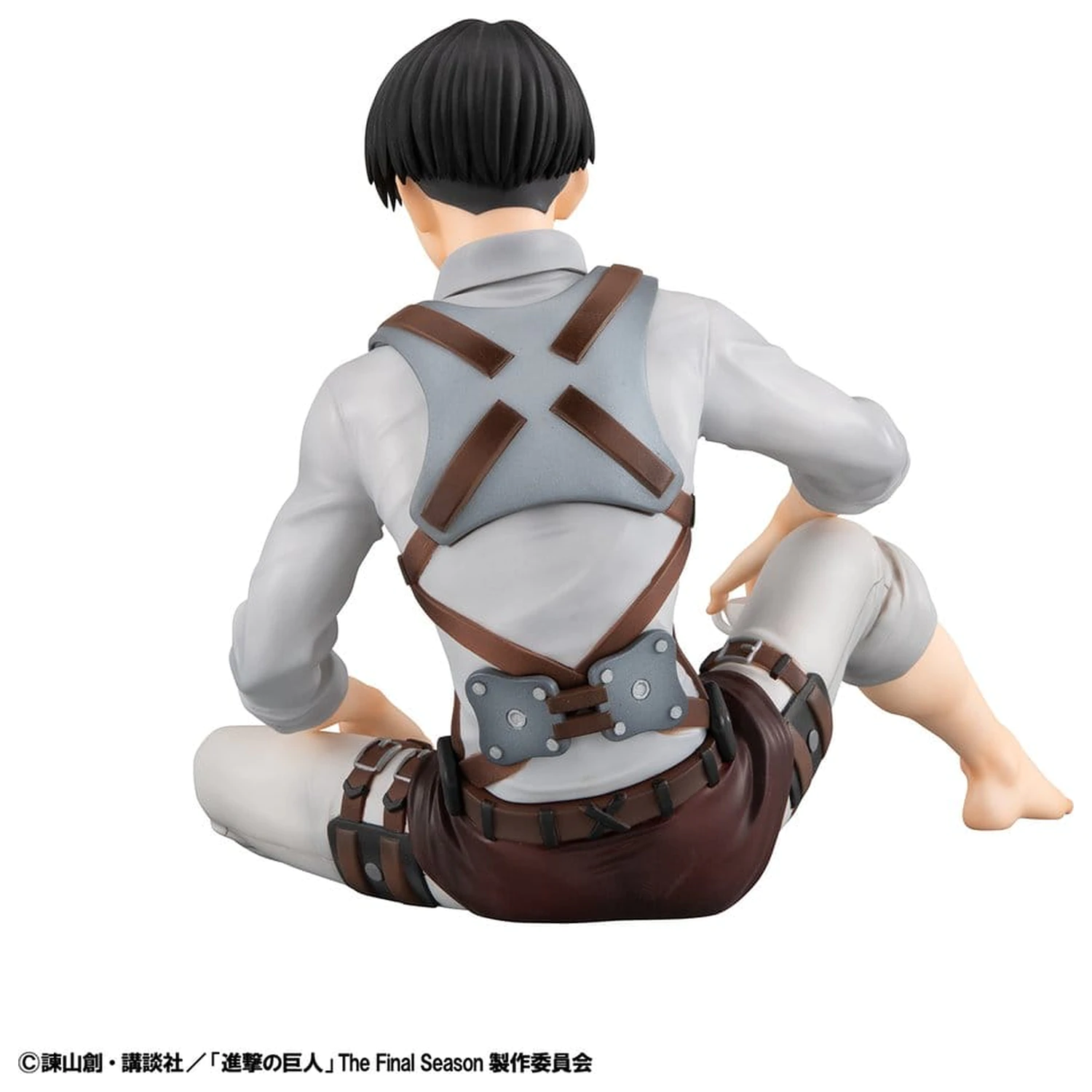 Attack on Titan G.E.M. Series PVC figura Squad Captain Levi Palm Size 9 cm termékfotó
