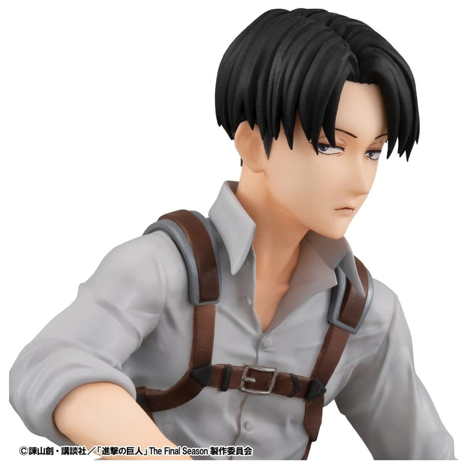 Attack on Titan G.E.M. Series PVC figura Squad Captain Levi Palm Size 9 cm termékfotó