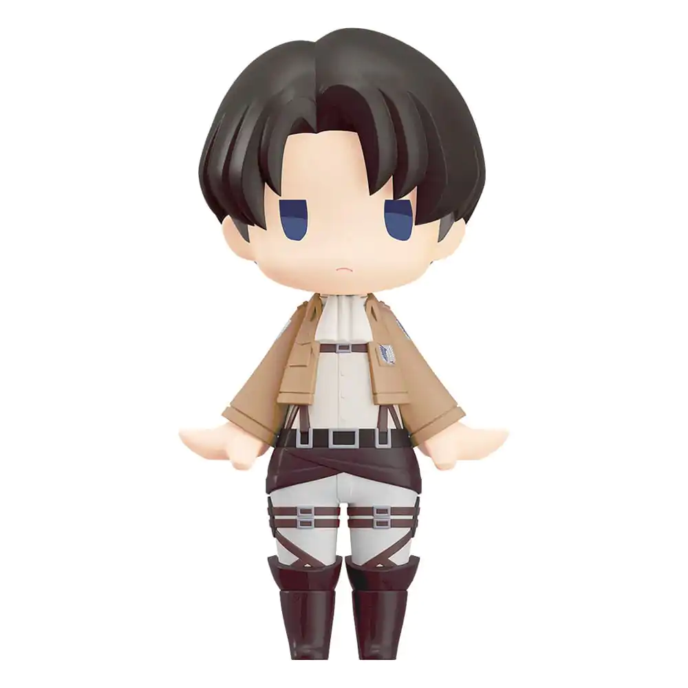 Attack on Titan HELLO! GOOD SMILE akciófigura Levi 10 cm termékfotó