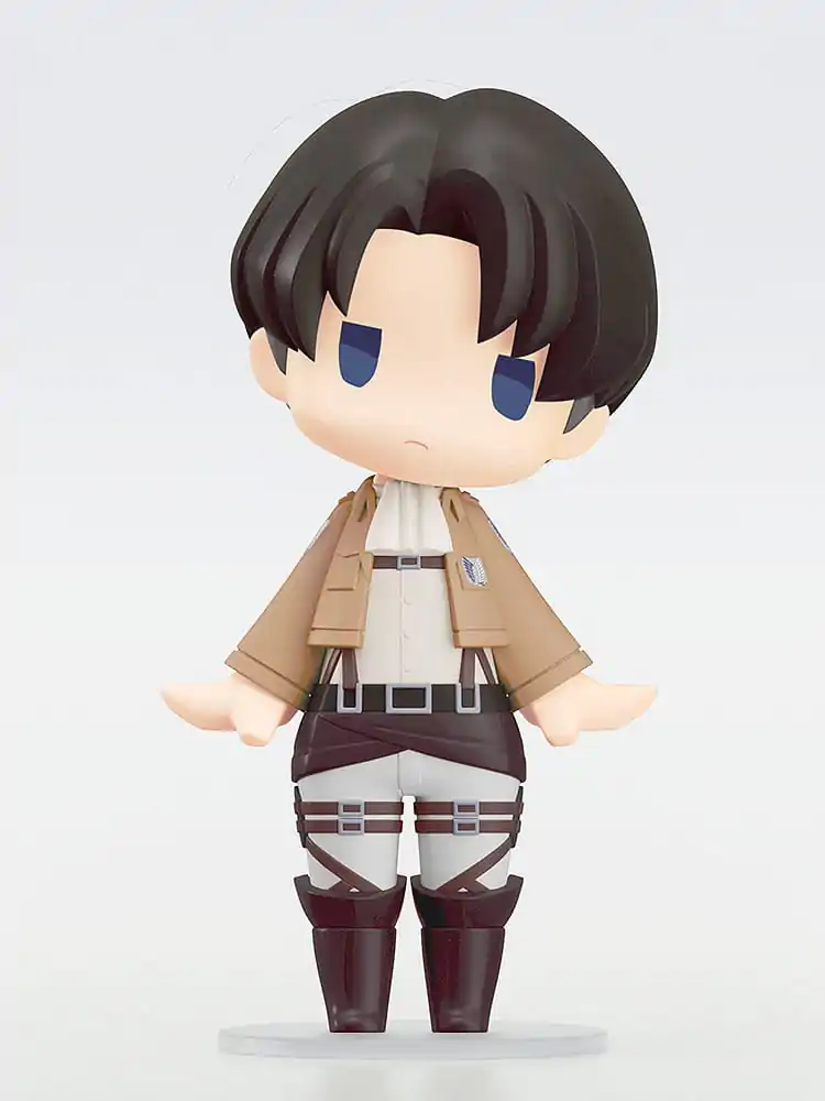 Attack on Titan HELLO! GOOD SMILE akciófigura Levi 10 cm termékfotó