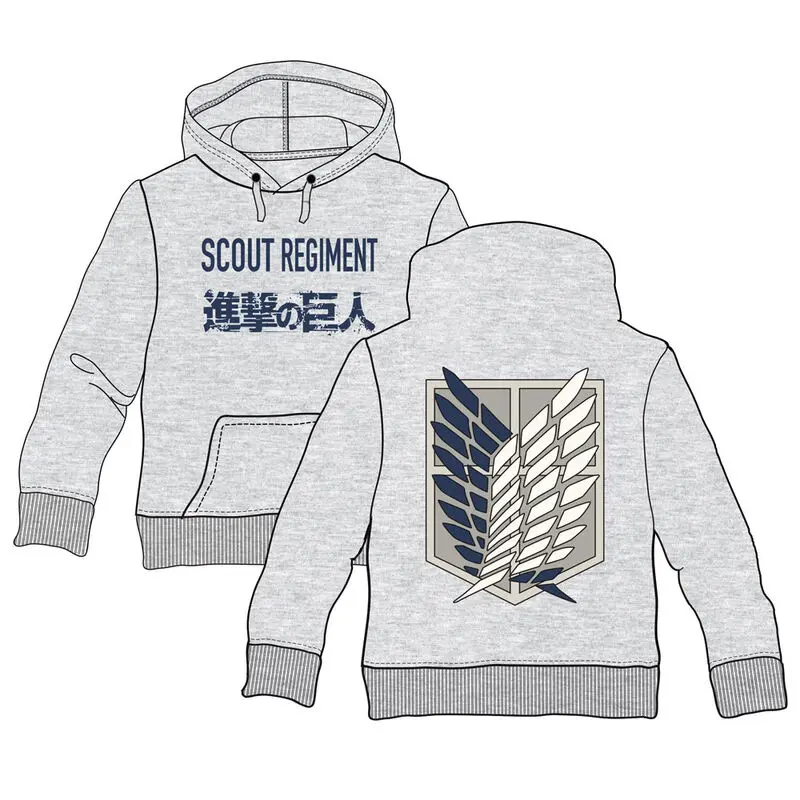 Attack on Titan Logo felnőtt pulóver termékfotó