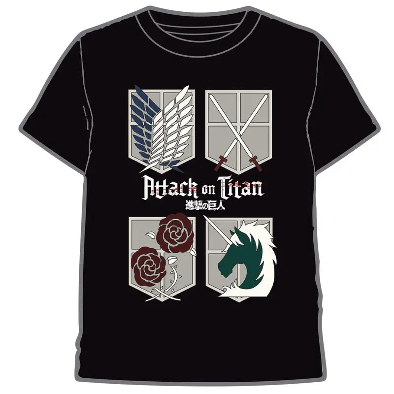 Attack on Titan Logos t-shirt termékfotó