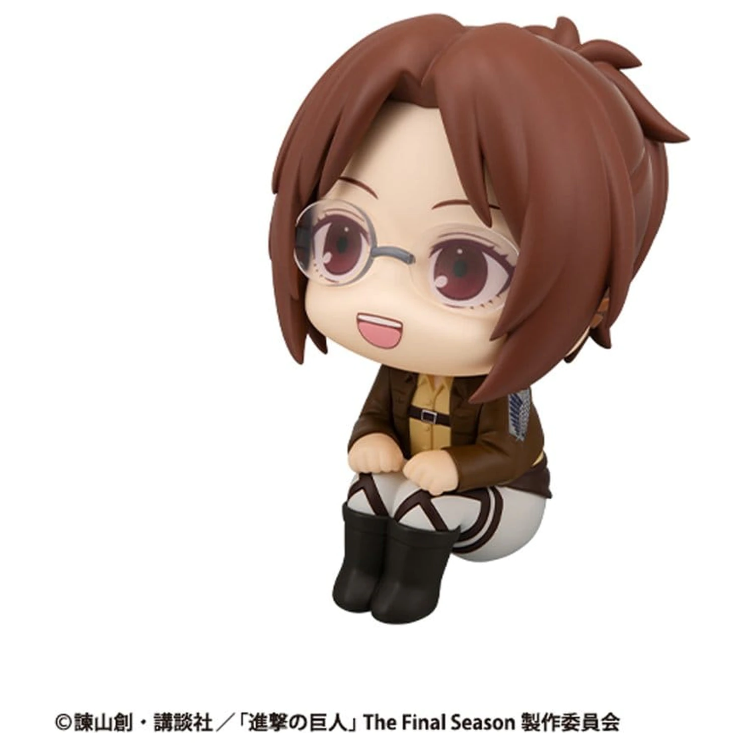 Attack on Titan Look Up Hange Zoe & Erwin Smith (with gift) PVC szobor figura csomag 11 cm       termékfotó