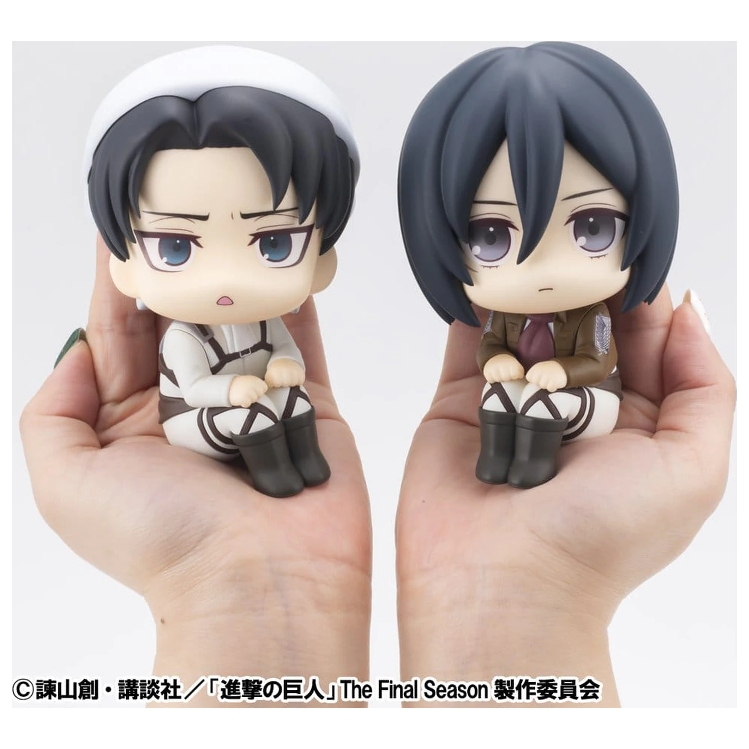 Attack on Titan Look Up Levi Cleaning up Ver. & Mikasa AckermanPVC szobor figurák 11 cm (with gift)  termékfotó
