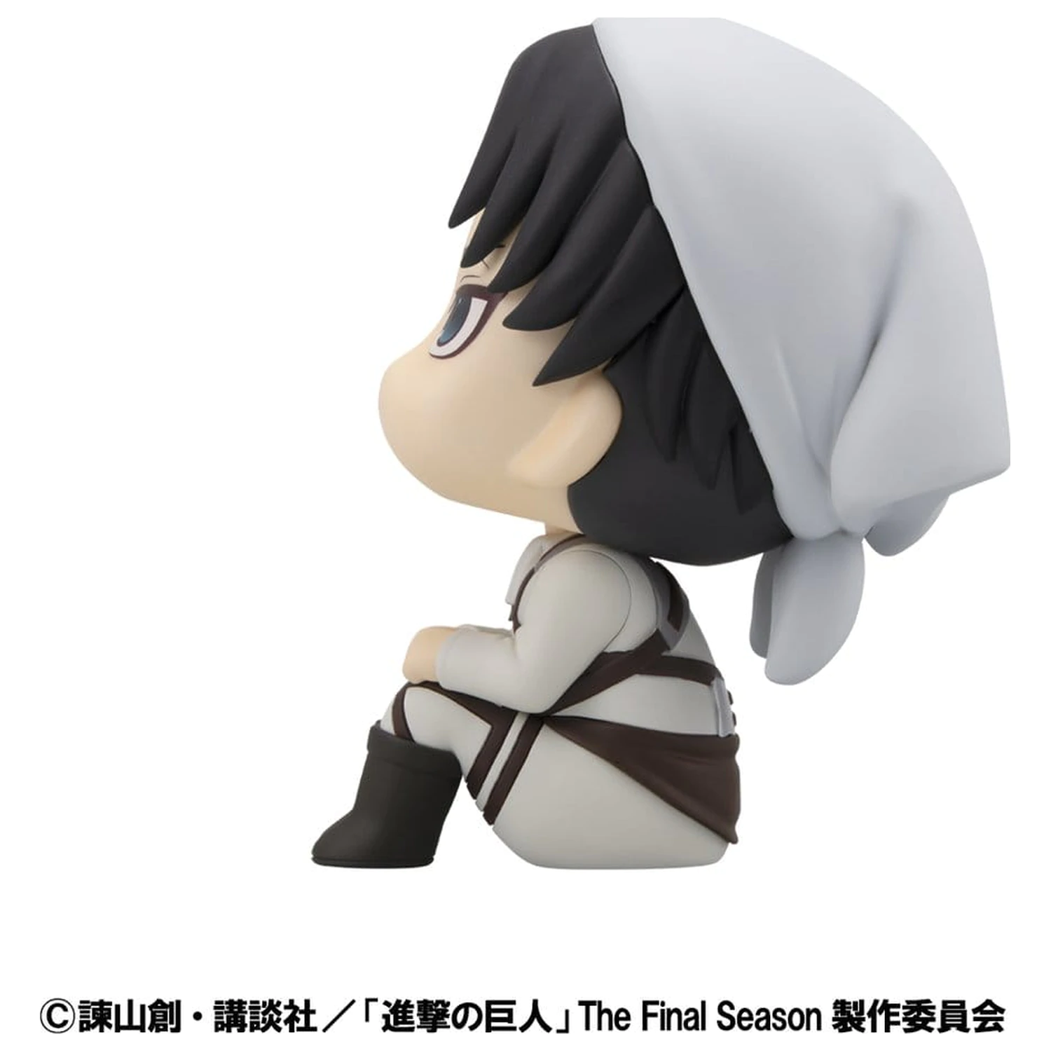 Attack on Titan Look Up Levi Cleaning up Ver. PVC szobor figura 11 cm   termékfotó