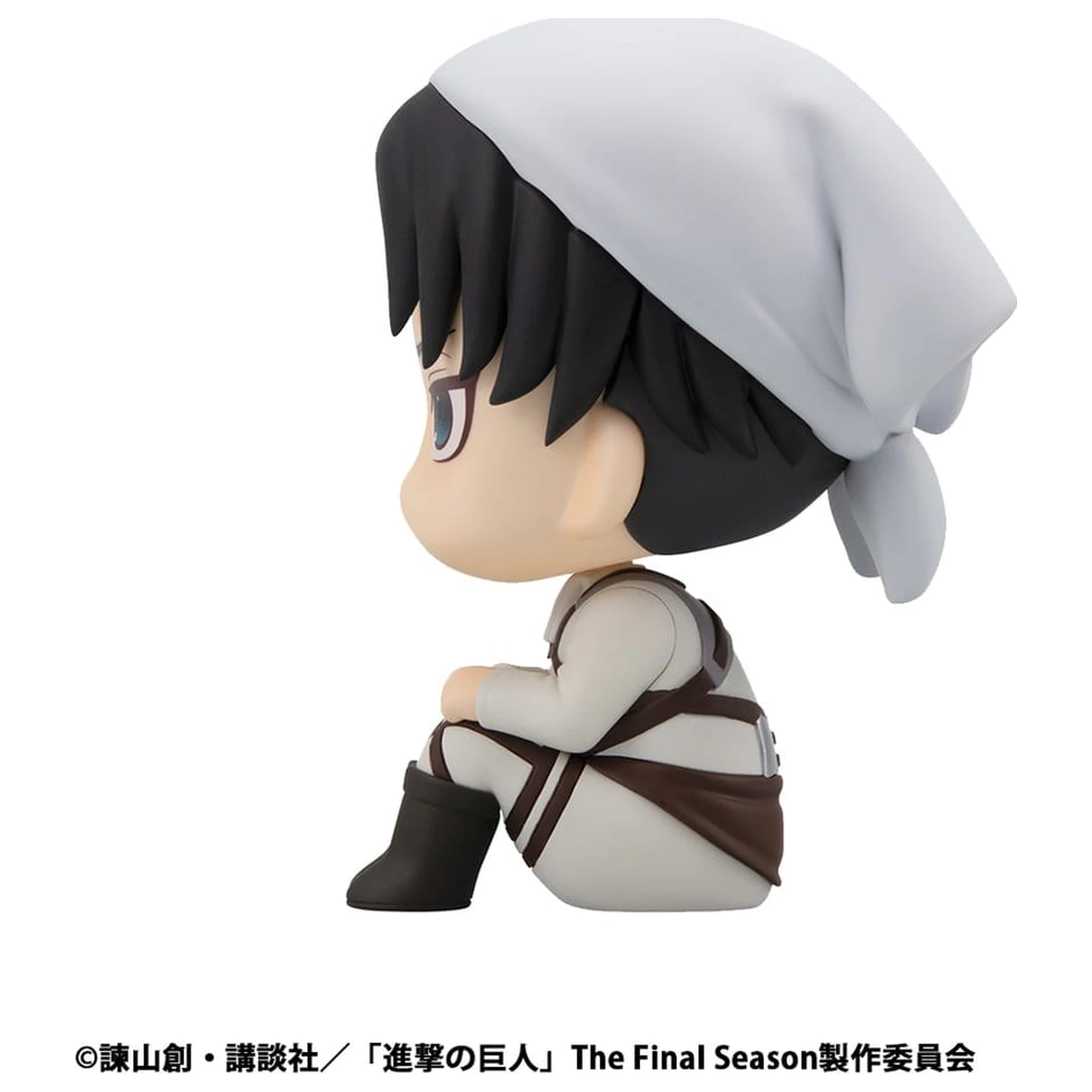 Attack on Titan Look Up Levi Cleaning up Ver. PVC szobor figura 11 cm   termékfotó