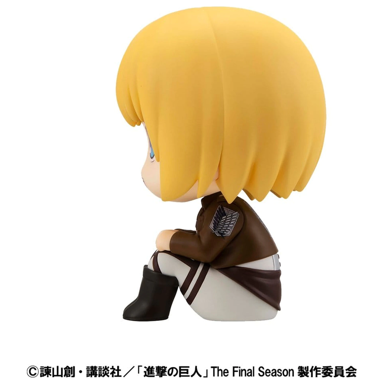 Attack on Titan Lookup PVC 2 db-os figura csomag Armin Arlert & Eren Yeager Grumpy Ver. 11 cm (with gift) termékfotó