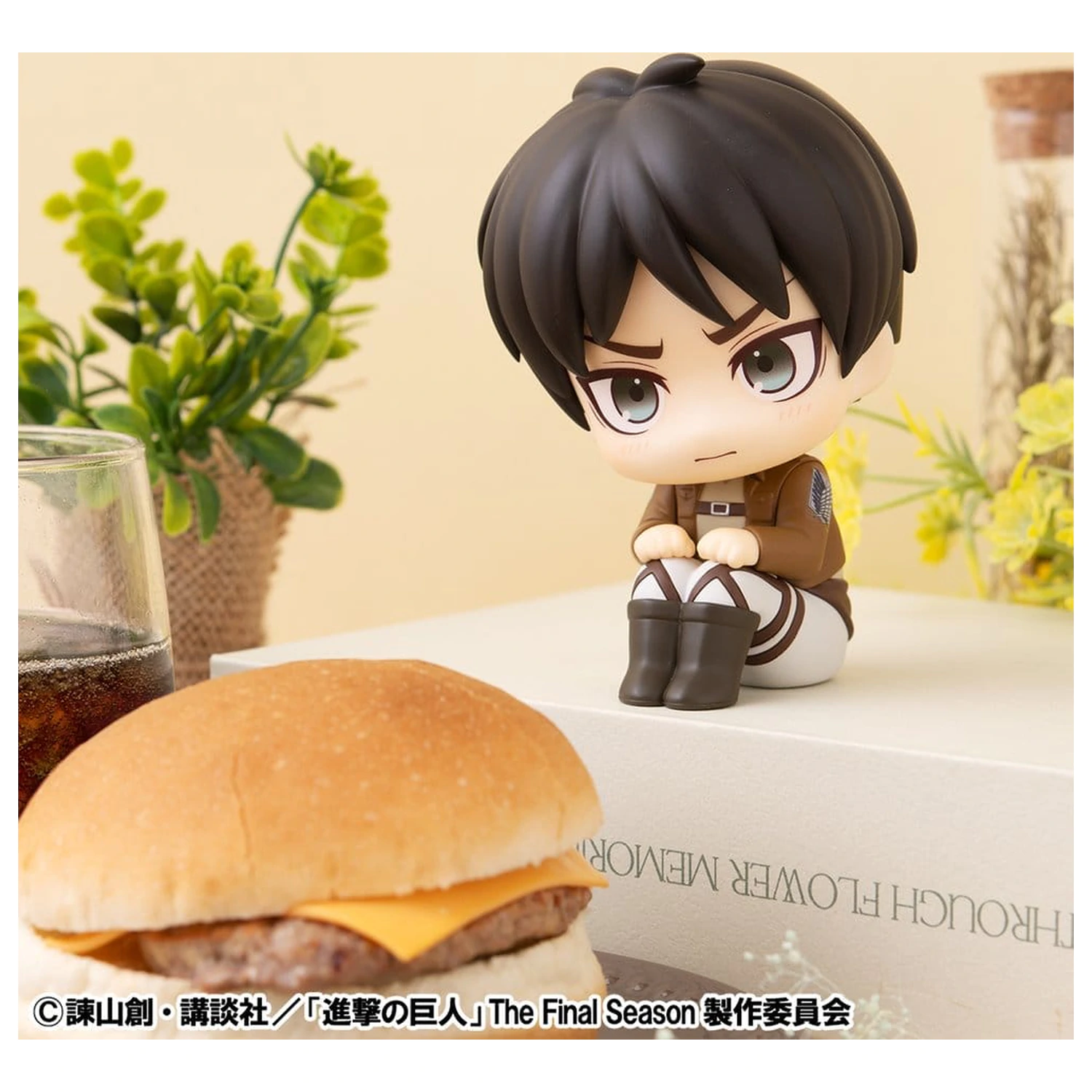 Attack on Titan Lookup PVC 2 db-os figura csomag Armin Arlert & Eren Yeager Grumpy Ver. 11 cm (with gift) termékfotó