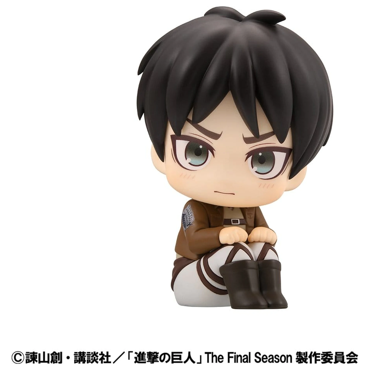 Attack on Titan Lookup PVC figura Eren Jaeger Grumpy Ver. 11 cm termékfotó