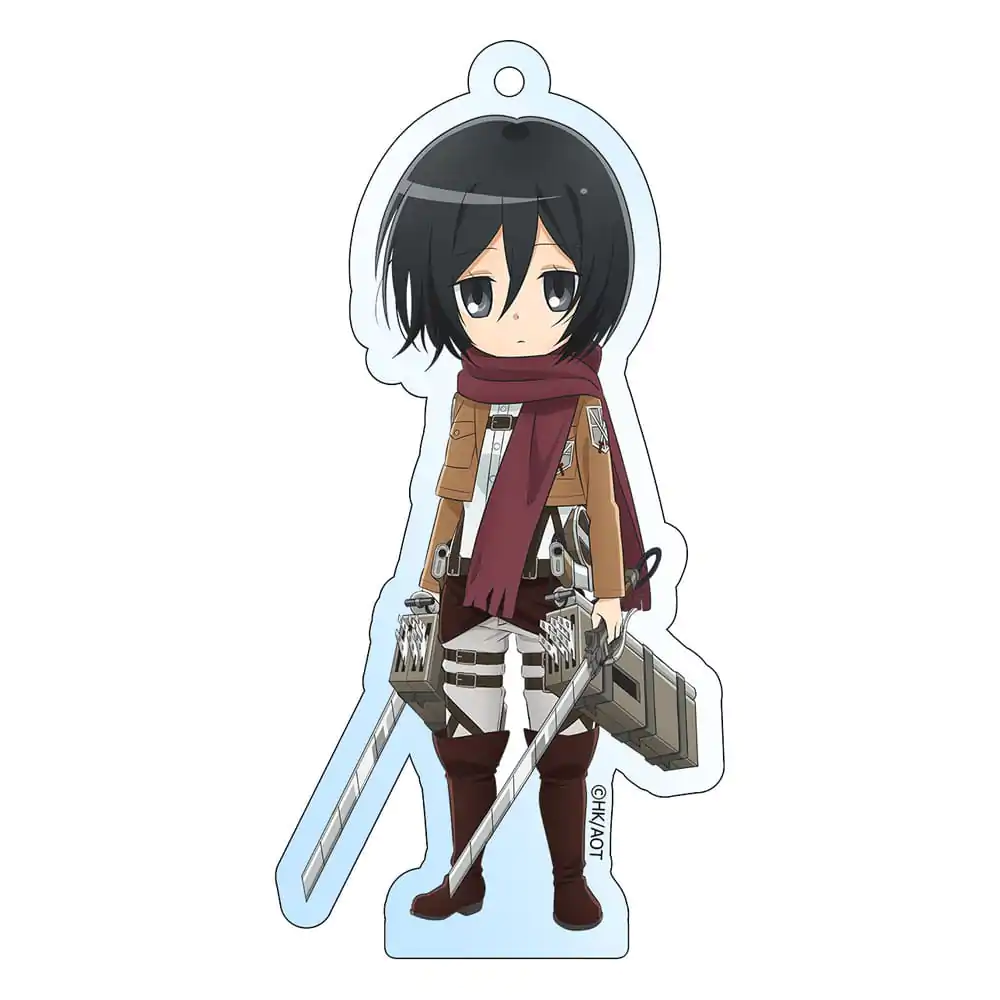 Attack on Titan Mikasa Holographic Akril kulcstartó 8 cm   termékfotó