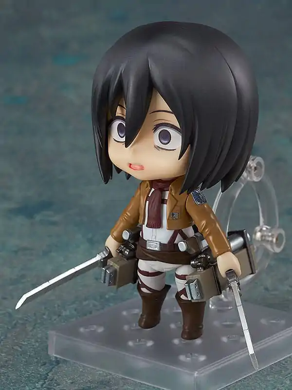 Attack on Titan Nendoroid akciófigura Mikasa Ackerman: Survey Corps Ver. 10 cm termékfotó