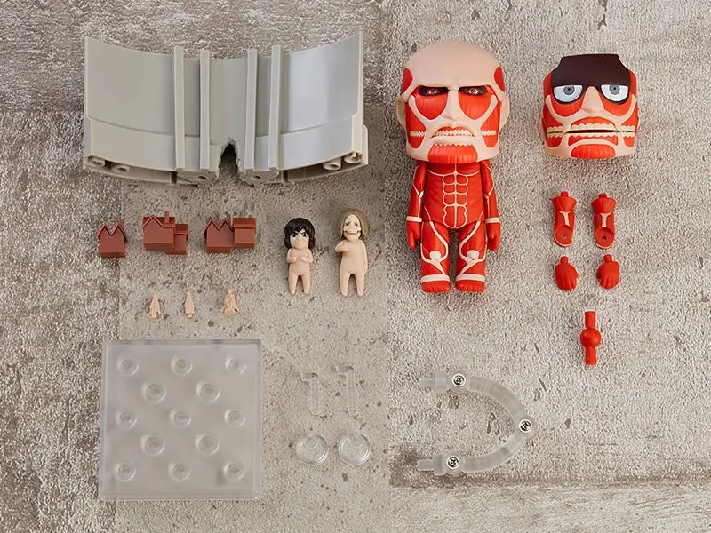 Attack on Titan Nendoroid Colossal Titan Renewal Set akciófigura 10 cm termékfotó