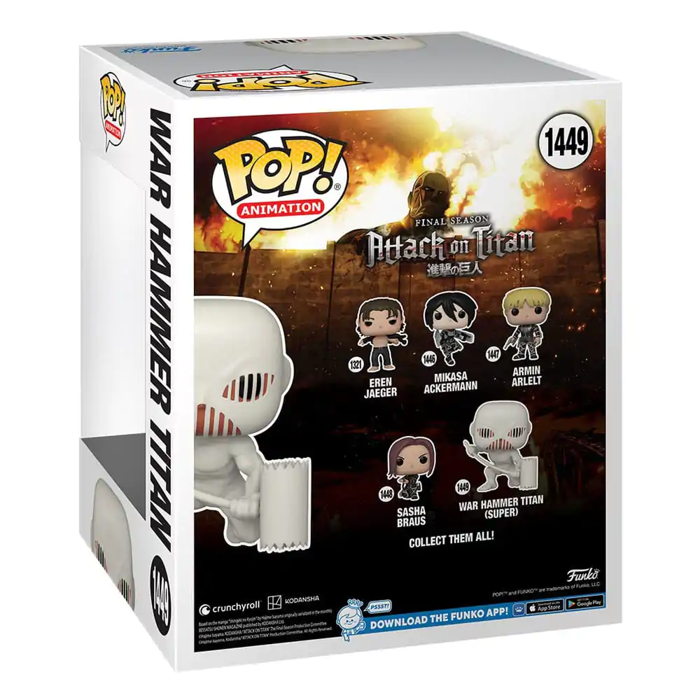 Attack on Titan Oversized POP! Vinyl Figure War Hammer Titan 15 cm termékfotó