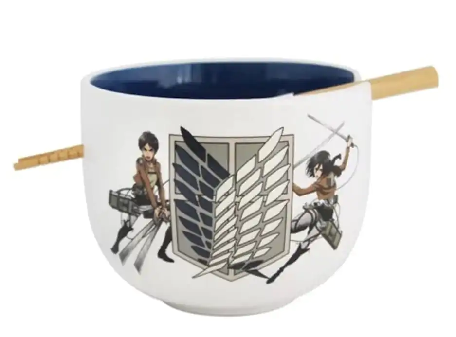 Attack on Titan Survey Corps Ramen tál és evőpálcika 414 ml termékfotó